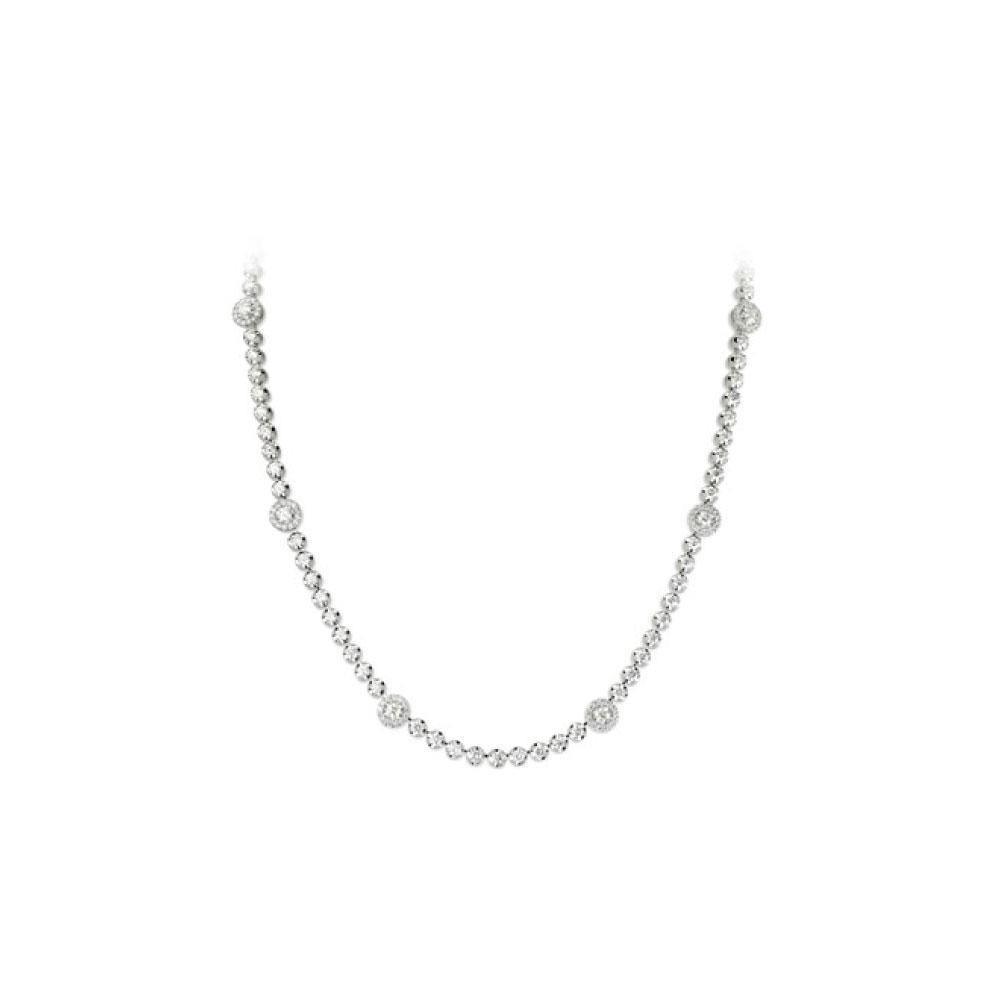 Diamond Set Necklace 4.30ct