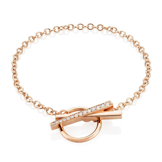 Diamond Single Row Bracelet