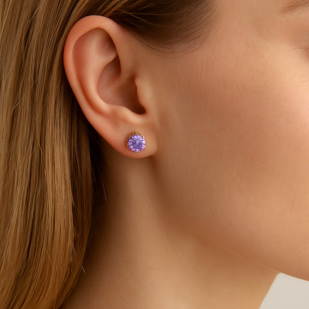 Boucles d’Oreilles en Diamant Certifiée GRA | 0.5Ct & 1Ct D Color | Argent 925 Plaqué Or | Bijoux de Mariage Haut de Gamme