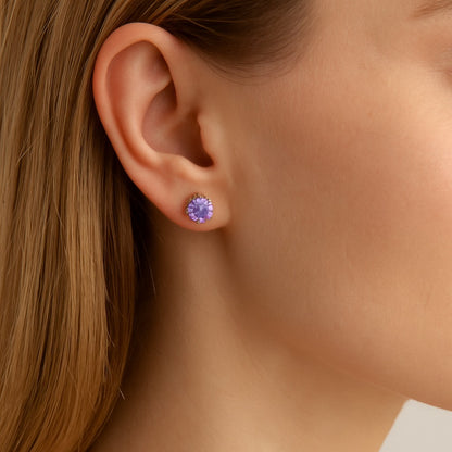 Boucles d’Oreilles en Diamant Certifiée GRA | 0.5Ct & 1Ct D Color | Argent 925 Plaqué Or | Bijoux de Mariage Haut de Gamme