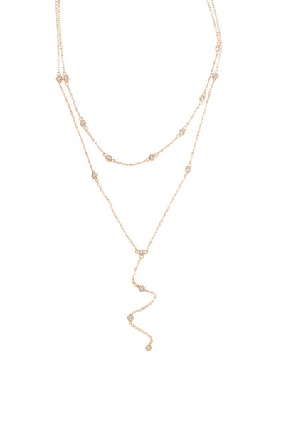 Collier Multicouche Femme 2025 – Double Rang Argent 925 & Or Rose