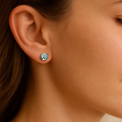 Boucles d’Oreilles en Diamant Certifiée GRA | 0.5Ct & 1Ct D Color | Argent 925 Plaqué Or | Bijoux de Mariage Haut de Gamme