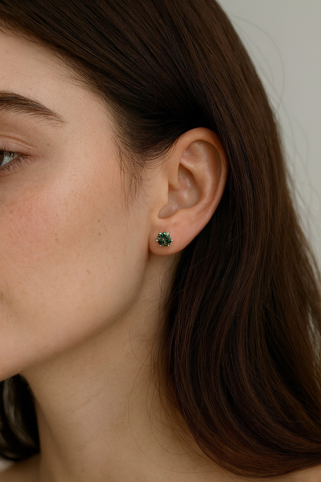 Boucles d’Oreilles en Diamant Certifiée GRA | 0.5Ct & 1Ct D Color | Argent 925 Plaqué Or | Bijoux de Mariage Haut de Gamme