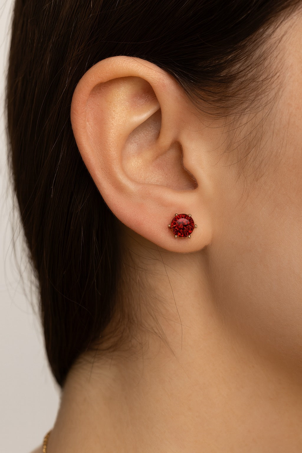 Boucles d’Oreilles en Diamant Certifiée GRA | 0.5Ct & 1Ct D Color | Argent 925 Plaqué Or | Bijoux de Mariage Haut de Gamme