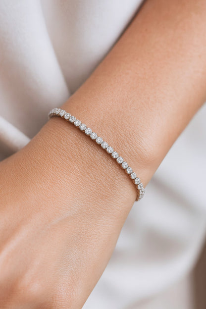 White Gold Diamond Tennis Bracelet
