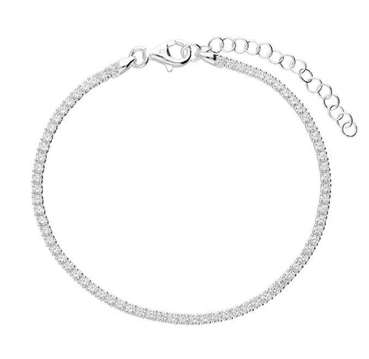 Silver CZ Bracelet