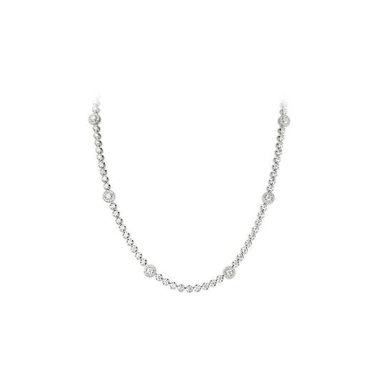 Diamond Set Necklace 4.30ct